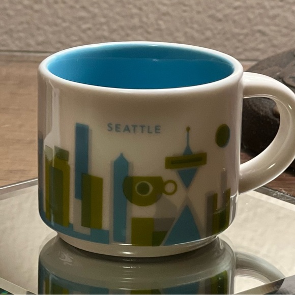 Seattle Starbucks Collectable 2013 Ornament Miniature Ornament / Expresso Mug - Picture 4 of 10